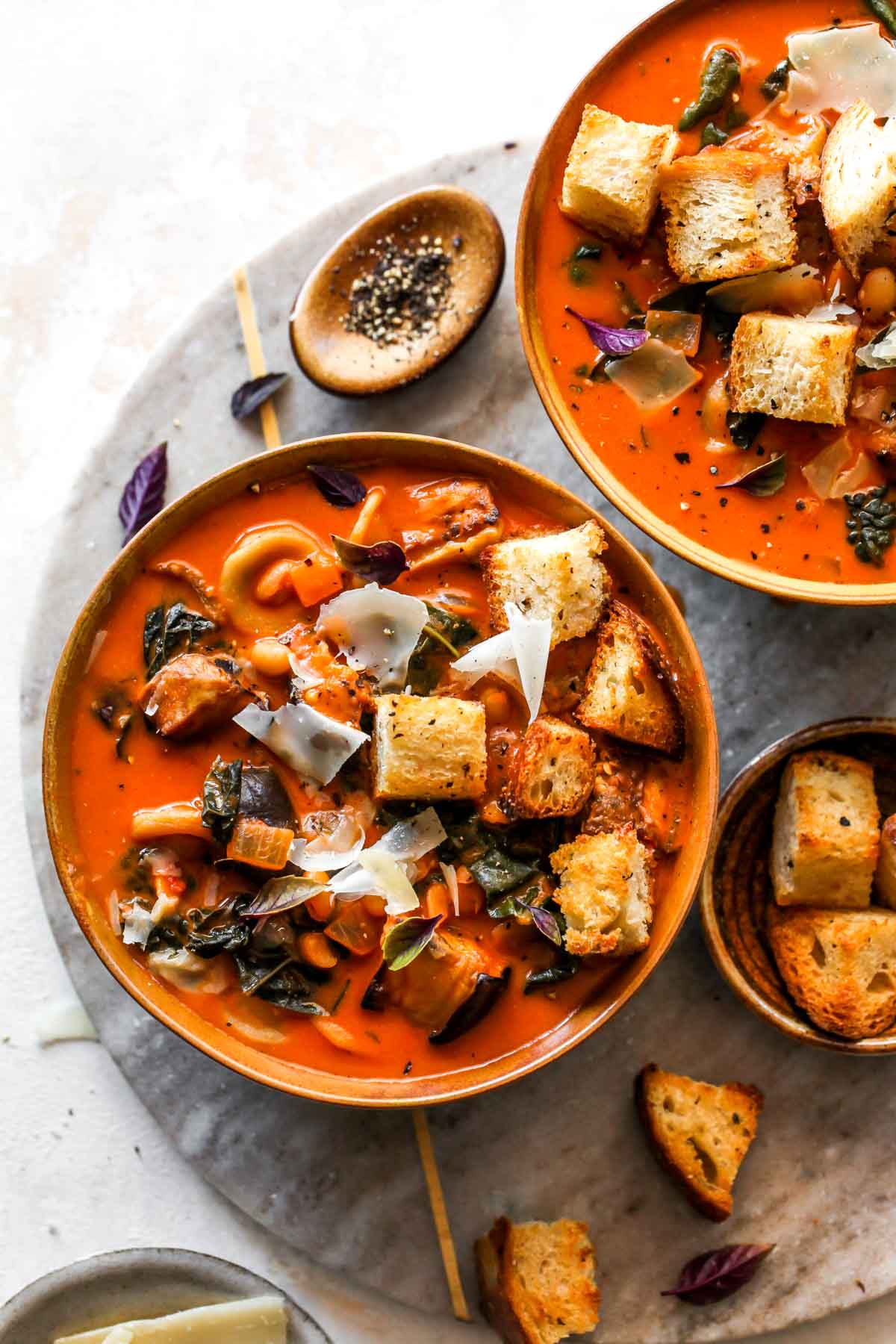 Roasted Eggplant Soup